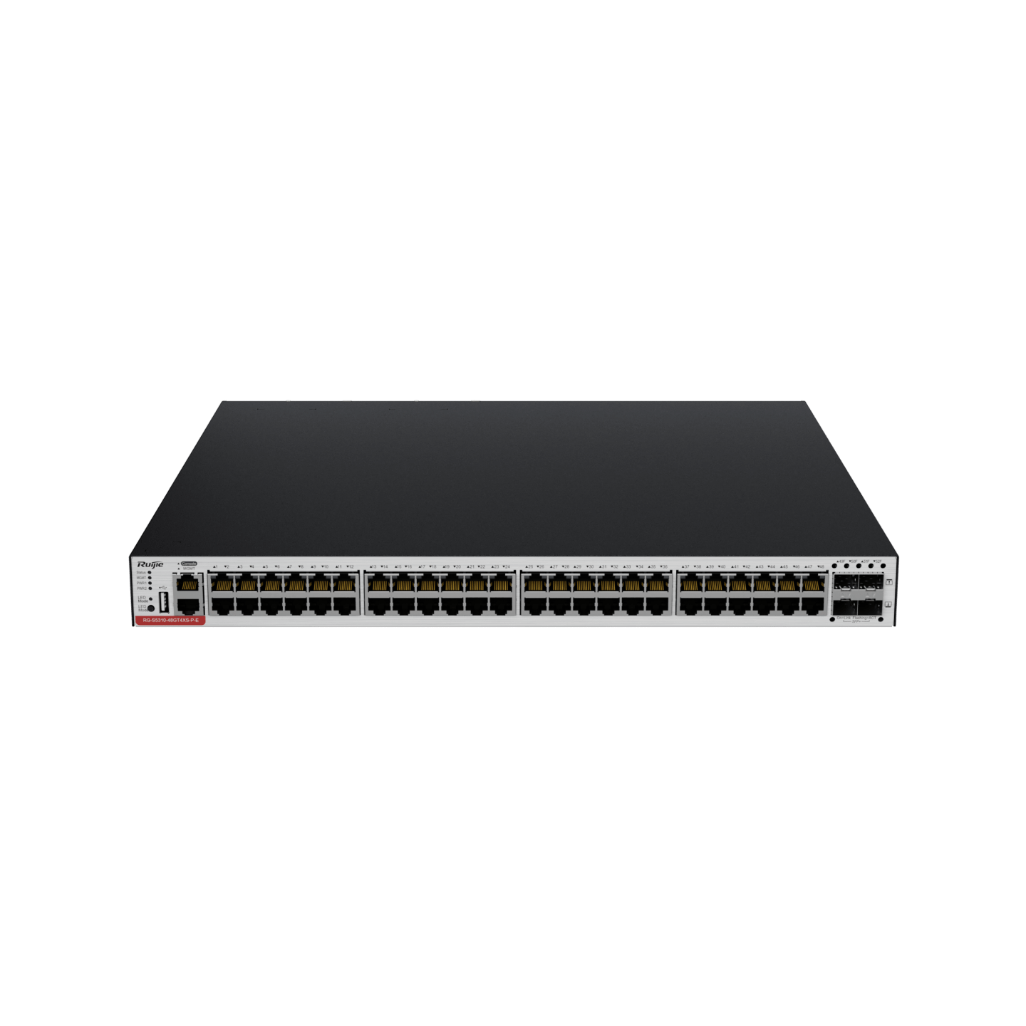 RG-CS83-48GT4XS-PD L3 Managed Switch, PD (Powered Device) Support, 48 x Gigabit