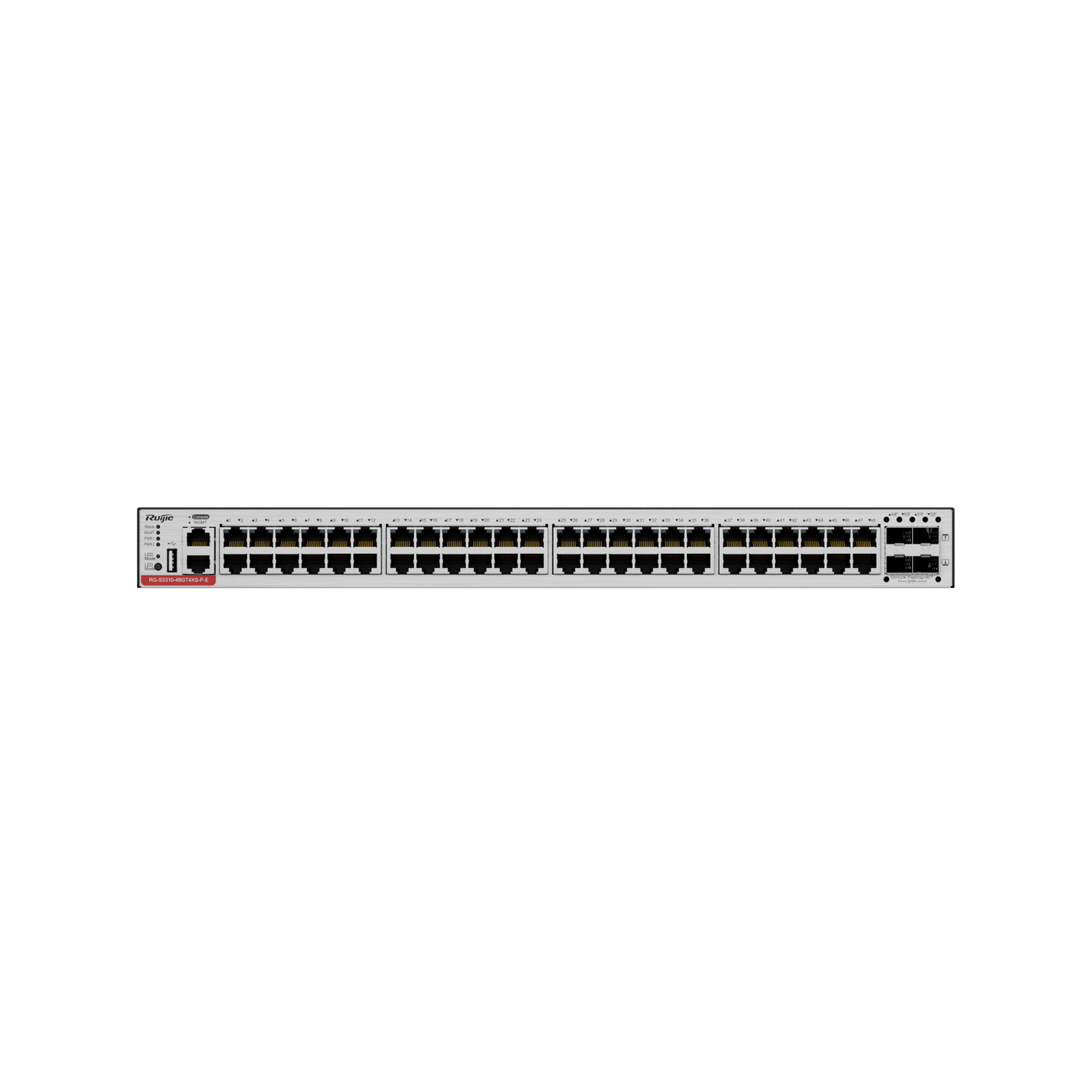 RG-CS83-48GT4XS-PD L3 Managed Switch, PD (Powered Device) Support, 48 x Gigabit - Gambar 5