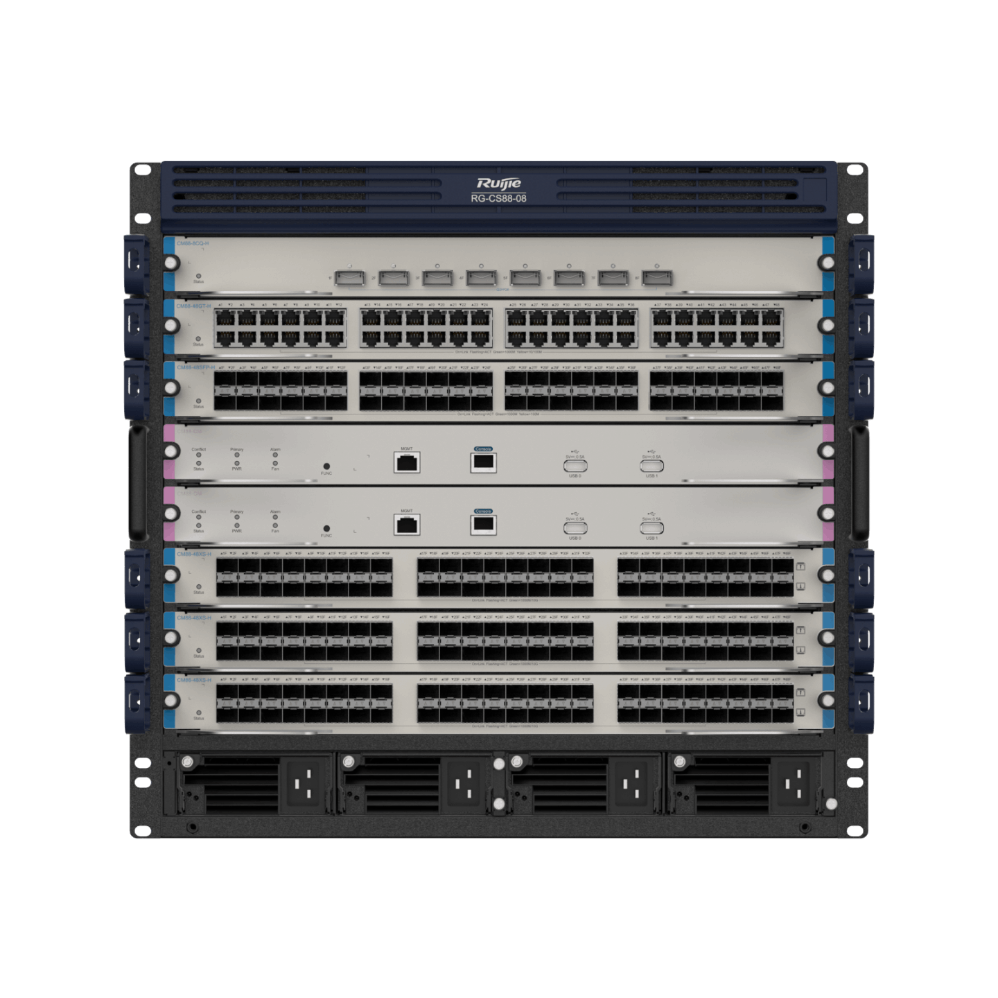 RG-CS88-08 Next-Generation High-Density Modular Campus Core Switch, 8 Slots - Gambar 6