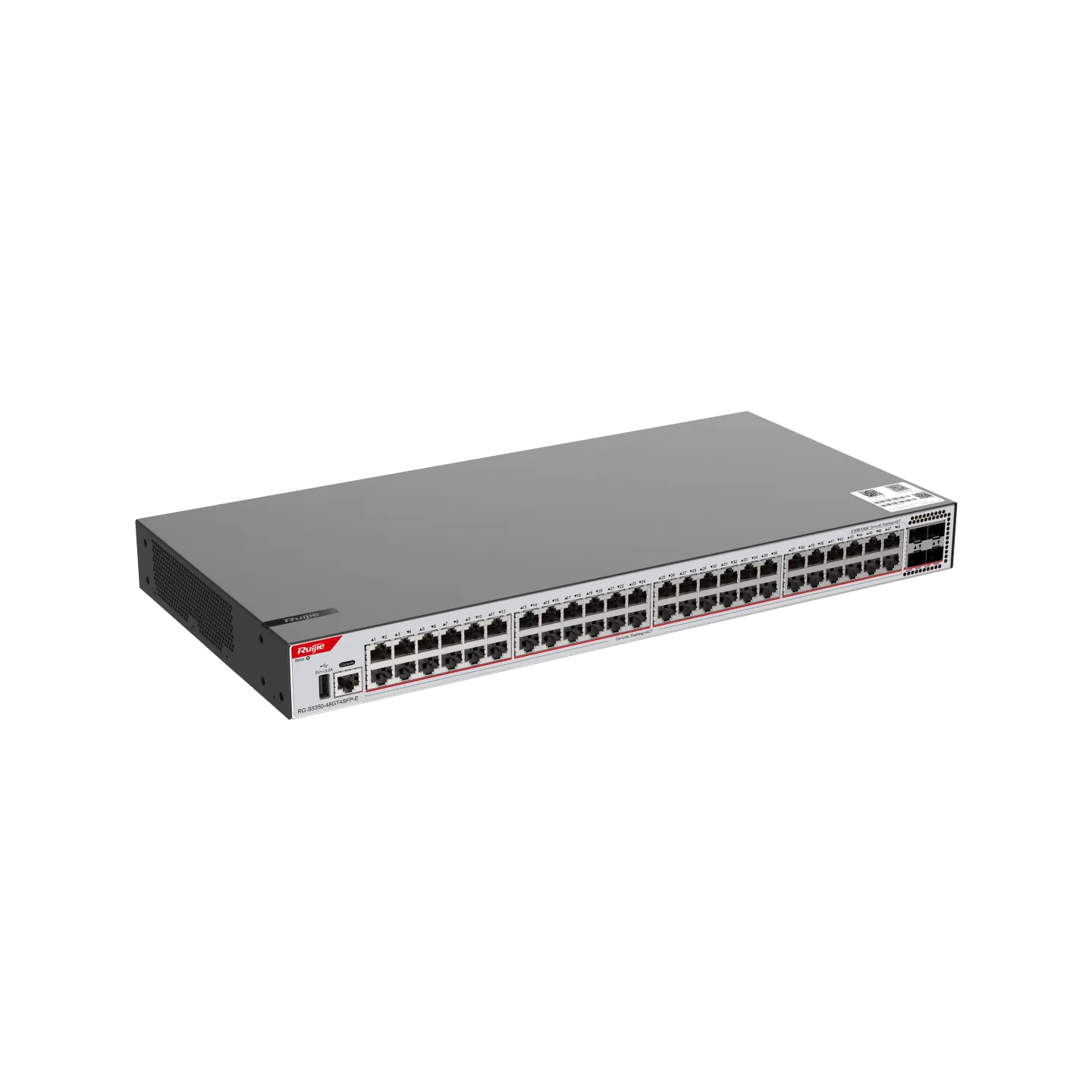RG-S5350-48GT4SFP-E L3 Managed Switch, 48 x Gigabit, 4 x SFP Ports - Gambar 2