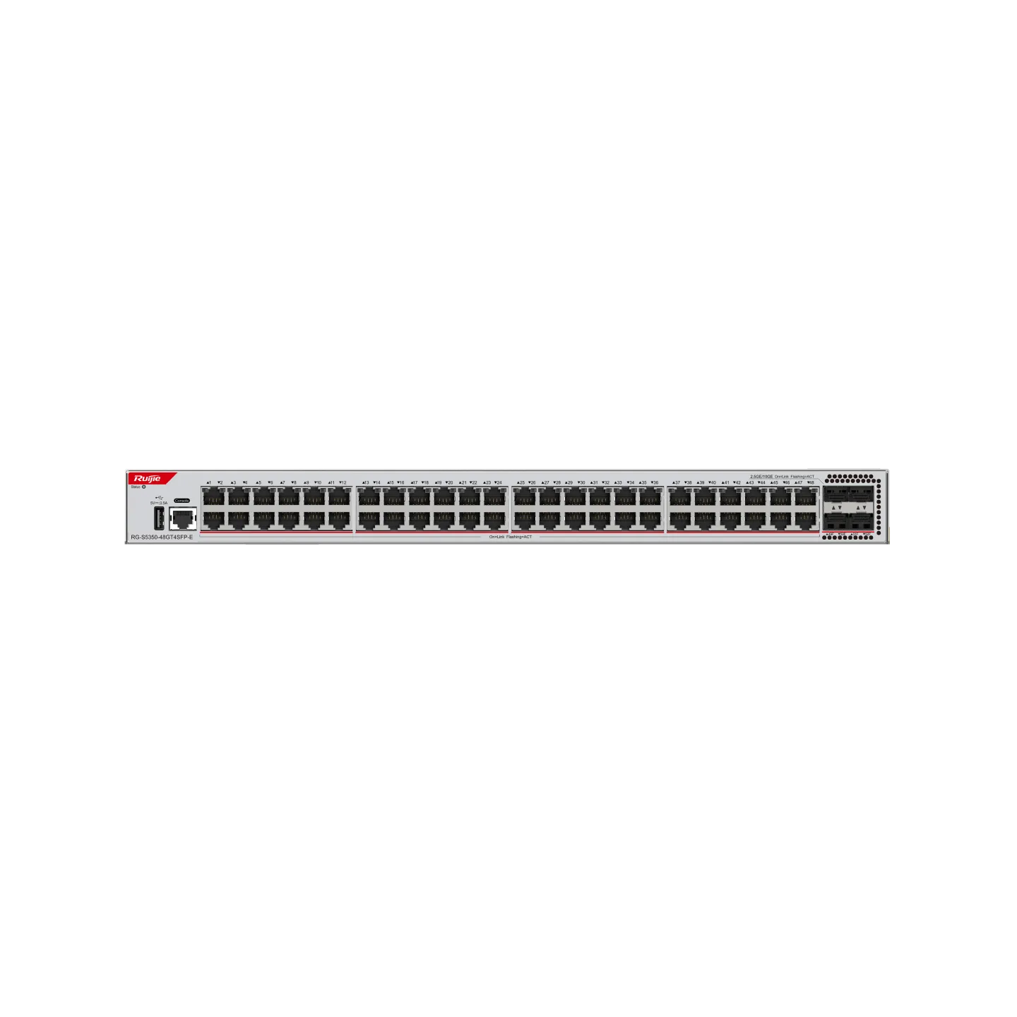 RG-S5350-48GT4SFP-E L3 Managed Switch, 48 x Gigabit, 4 x SFP Ports - Gambar 3