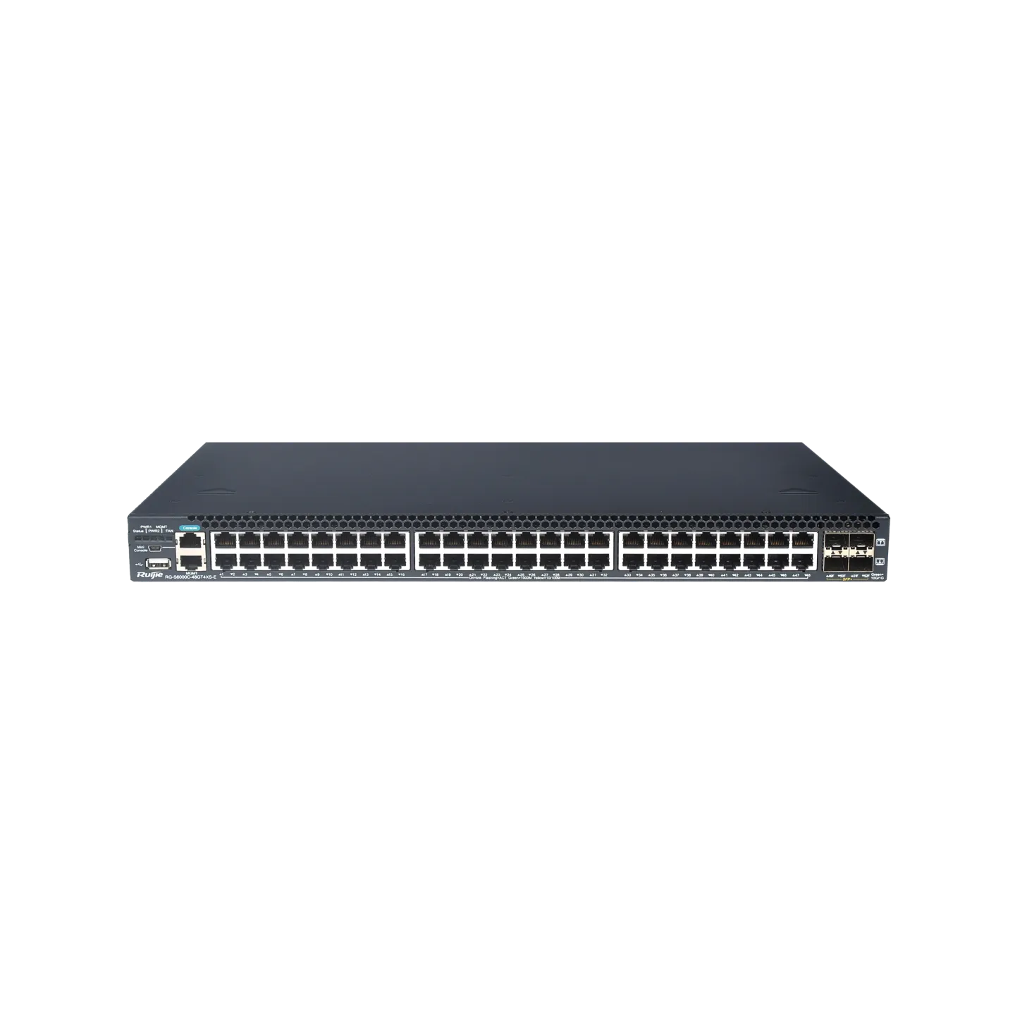 RG-S6000C-48GT4XS-E L3 Managed Switch, 48 x Gigabit, 4 x 10G SFP+