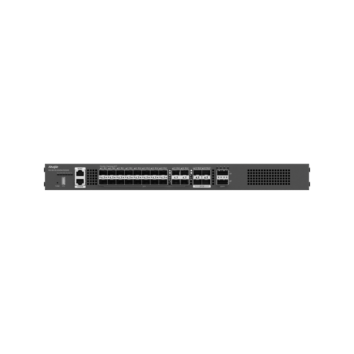 RG-S6120-20XS4VS2QXS L3 Managed Switch, 20 x 10G SFP+ Ports, 4 x 25G SFP28 Ports, 2 x 40G QSFP+ Ports - Gambar 4